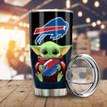 Buffalo Bills Tumbler Cup Custom Car Accessories For Fan - Gearcarcover - 1
