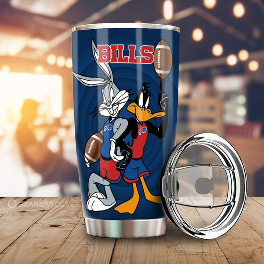 Buffalo Bills Tumbler Cup Custom Car Accessories - Gearcarcover - 2