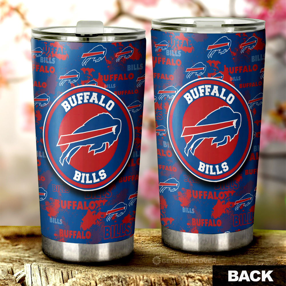Buffalo Bills Tumbler Cup Custom Car Accessories - Gearcarcover - 2