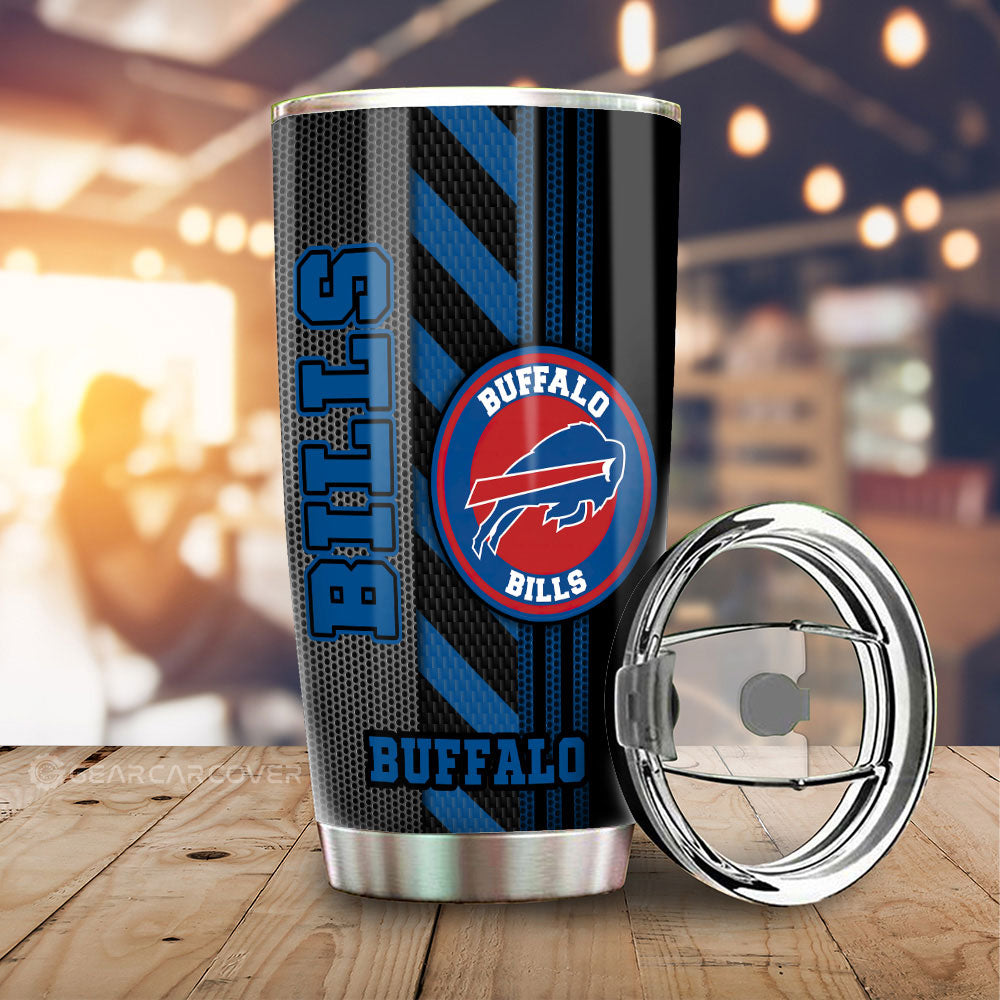 Buffalo Bills Tumbler Cup Custom Car Accessories - Gearcarcover - 2