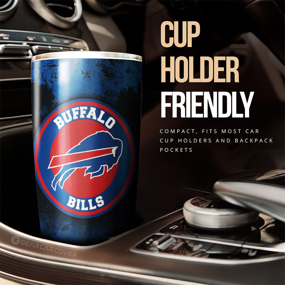 Buffalo Bills Tumbler Cup Custom Car Accessories - Gearcarcover - 3