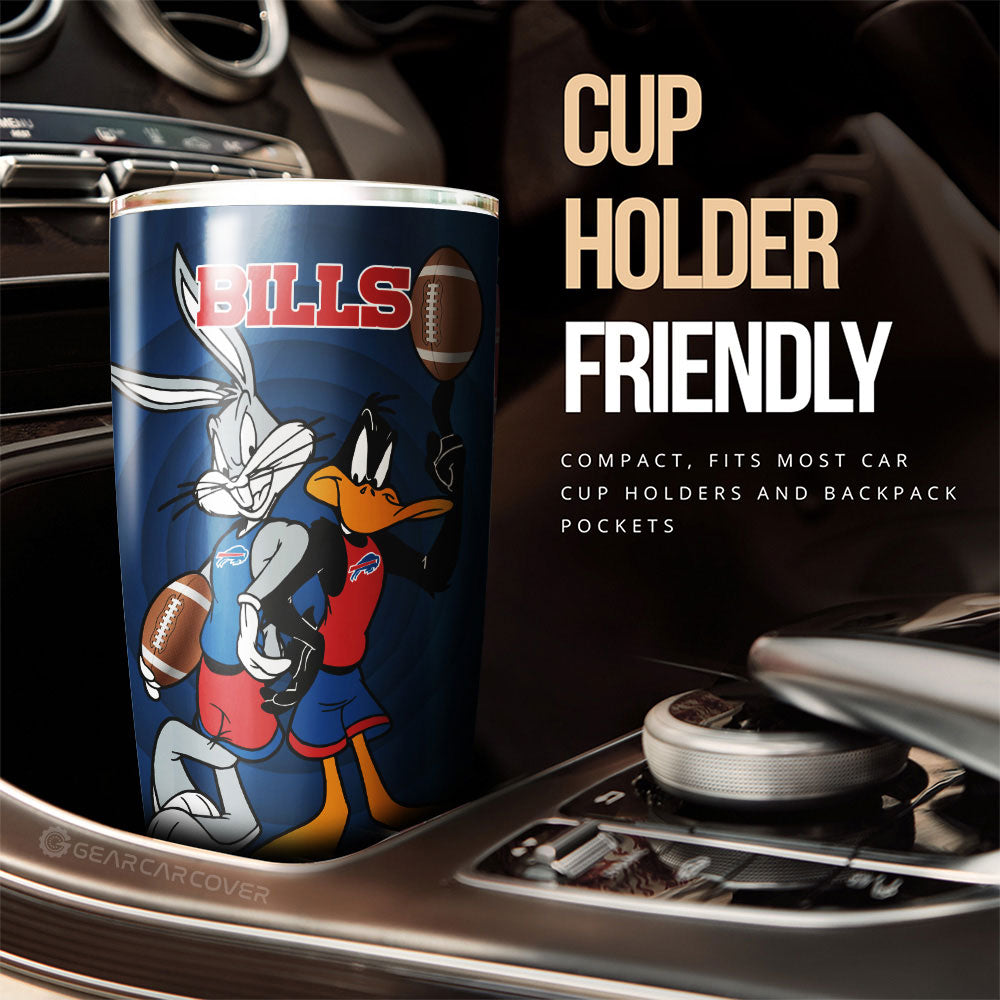 Buffalo Bills Tumbler Cup Custom Car Accessories - Gearcarcover - 3