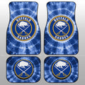 Buffalo Sabres Car Floor Mats Custom Tie Dye Car Accessories - Gearcarcover - 1