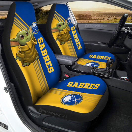 Buffalo Sabres Car Seat Covers Baby Yoda Car Accessories - Gearcarcover - 2