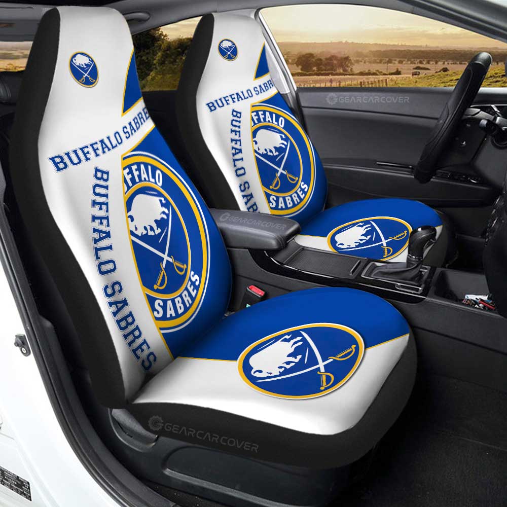 Buffalo Sabres Car Seat Covers Custom Car Accessories For Fans - Gearcarcover - 1