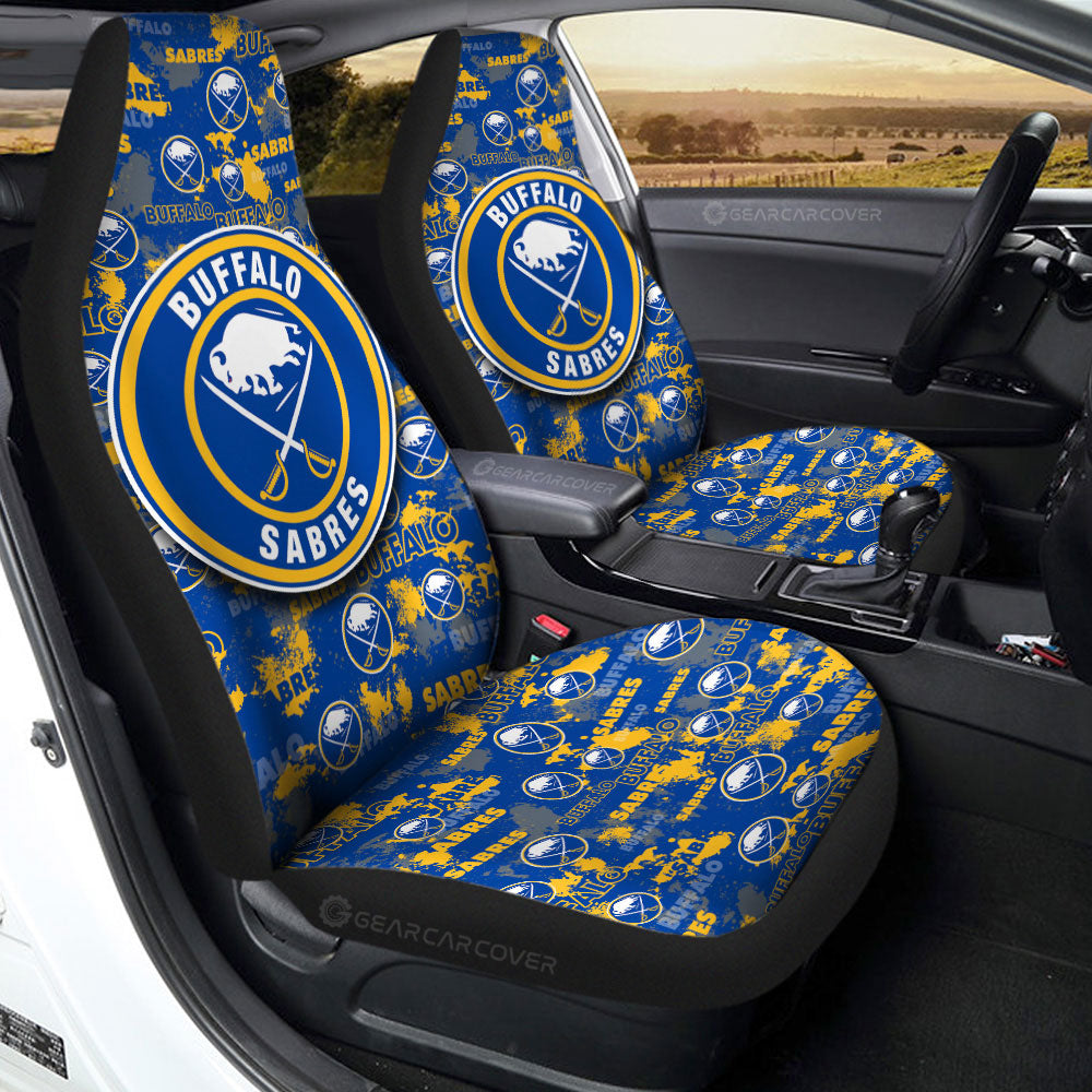 Buffalo Sabres Car Seat Covers Custom Car Accessories - Gearcarcover - 2