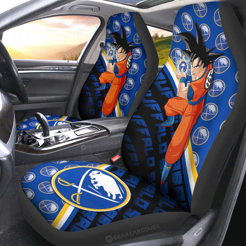 Buffalo Sabres Car Seat Covers Goku Car Decorations For Fans - Gearcarcover - 2