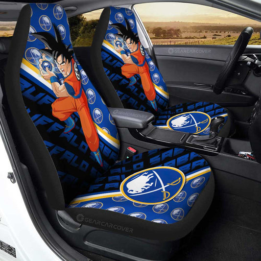 Buffalo Sabres Car Seat Covers Goku Car Decorations For Fans - Gearcarcover - 1