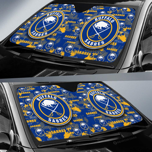 Buffalo Sabres Car Sunshade Custom Car Accessories - Gearcarcover - 2
