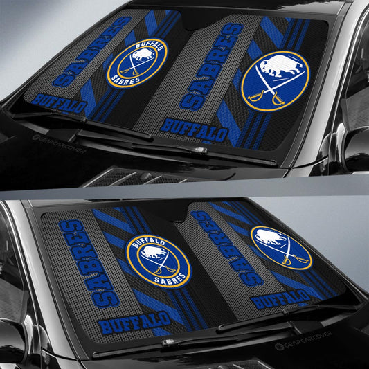 Buffalo Sabres Car Sunshade Custom Car Accessories - Gearcarcover - 2