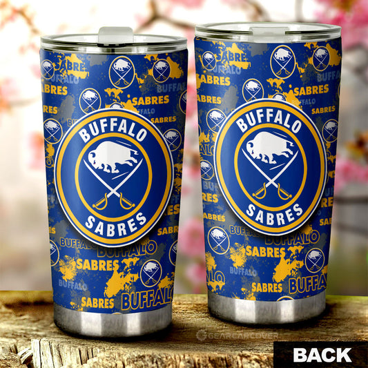 Buffalo Sabres Tumbler Cup Custom Car Accessories - Gearcarcover - 2