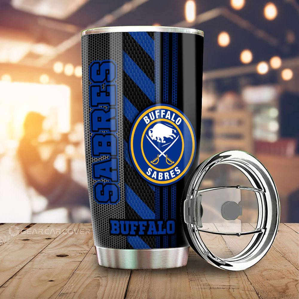 Buffalo Sabres Tumbler Cup Custom Car Accessories - Gearcarcover - 2