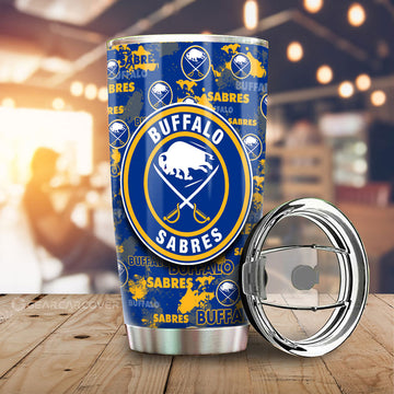 Buffalo Sabres Tumbler Cup Custom Car Accessories - Gearcarcover - 1
