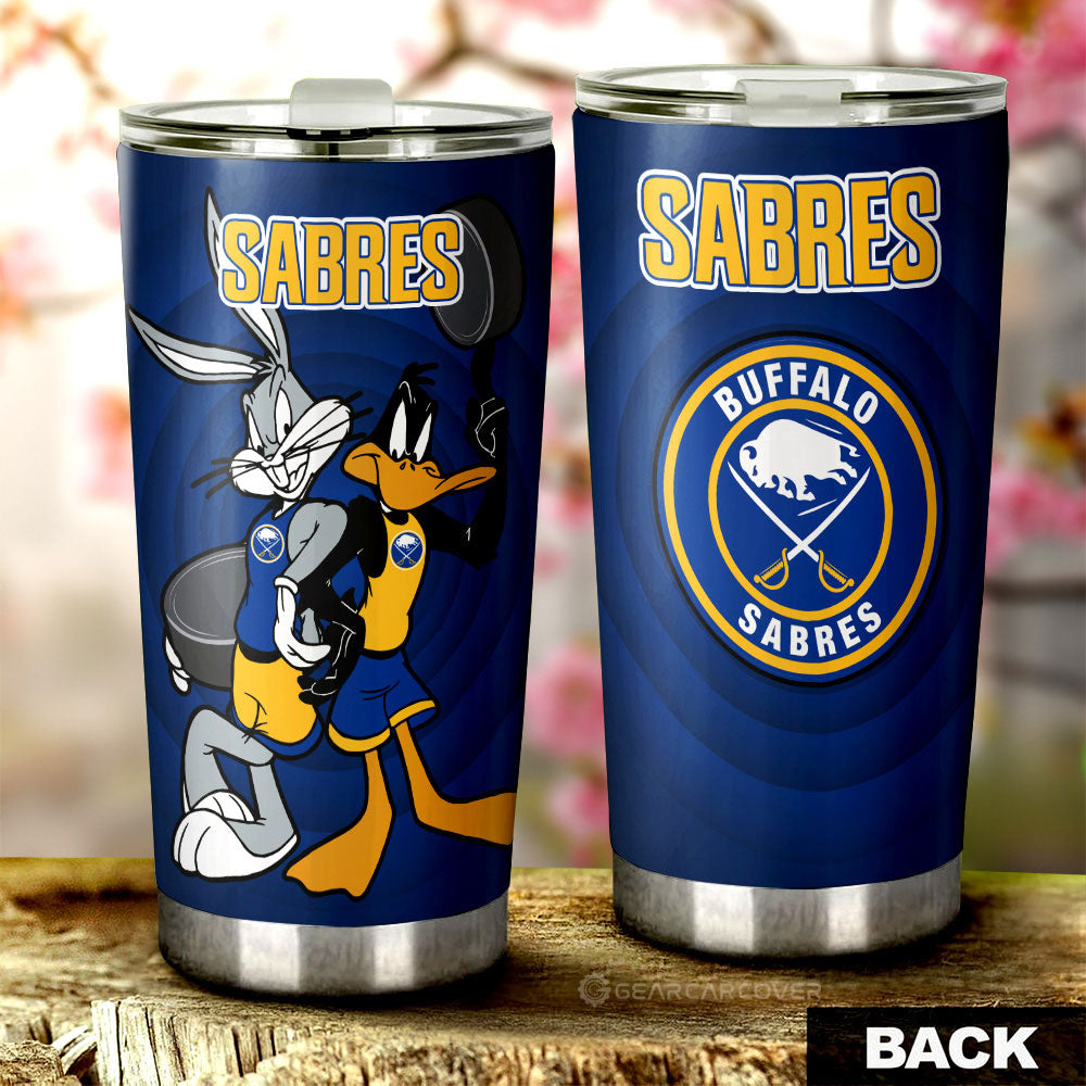Buffalo Sabres Tumbler Cup Custom Car Accessories - Gearcarcover - 1
