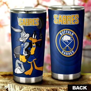 Buffalo Sabres Tumbler Cup Custom Car Accessories - Gearcarcover - 1