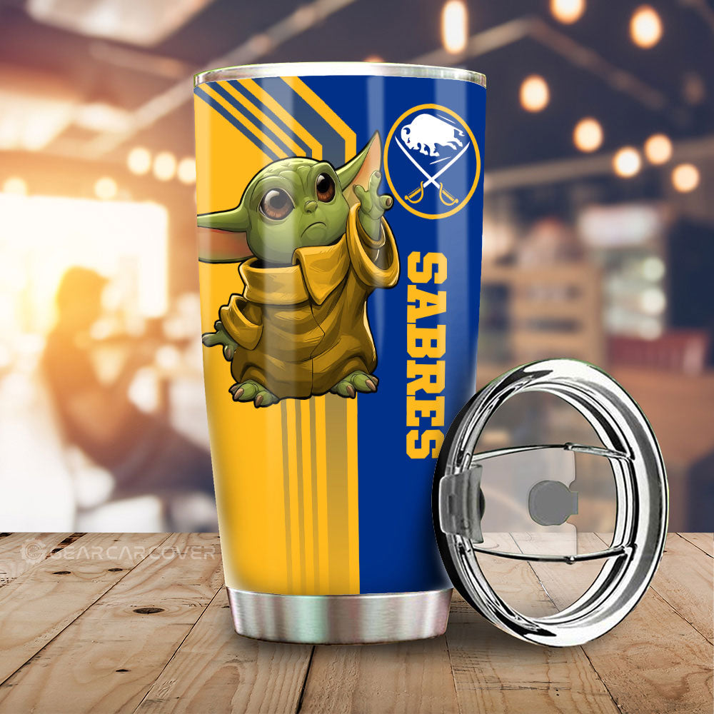 Buffalo Sabres Tumbler Cup Custom Car Accessories - Gearcarcover - 1