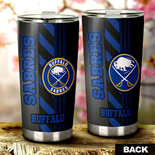 Buffalo Sabres Tumbler Cup Custom Car Accessories - Gearcarcover - 1