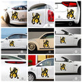 Buggy Car Sticker Custom Gold Silhouette Style - Gearcarcover - 2