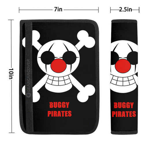 Buggy Pirates Flag Seat Belt Covers Custom Car Accessories - Gearcarcover - 1