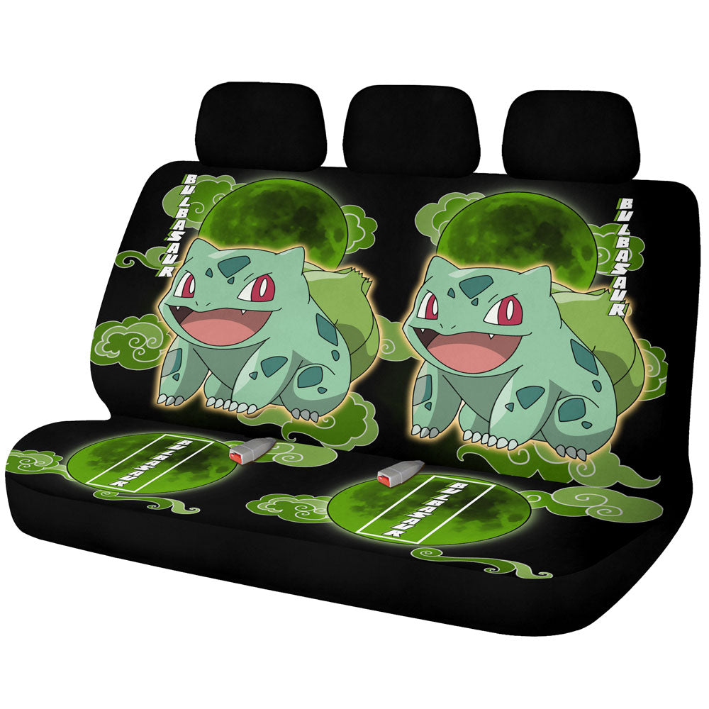 Bulbasaur Car Back Seat Covers Custom Anime Car Accessories - Gearcarcover - 1