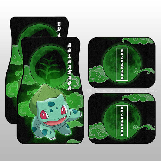 Bulbasaur Car Floor Mats Custom Anime Car Accessories For Anime Fans - Gearcarcover - 1