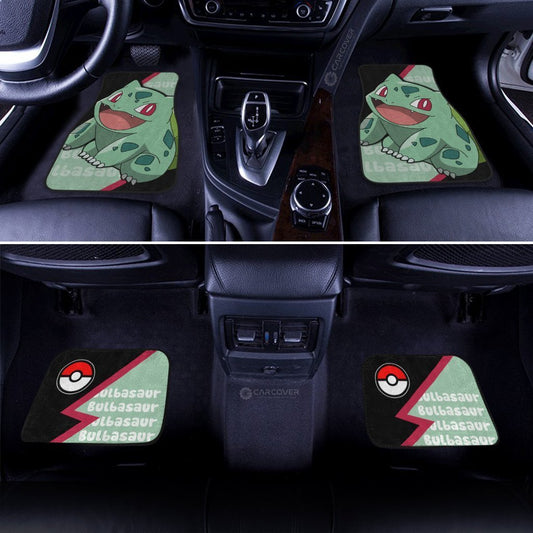 Bulbasaur Car Floor Mats Custom Anime Car Interior Accessories - Gearcarcover - 2