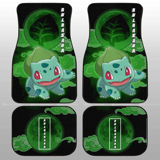 Bulbasaur Car Floor Mats Custom Car Accessories For Fans - Gearcarcover - 2