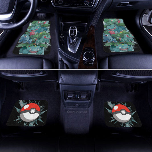 Bulbasaur Car Floor Mats Custom Car Accessories For Fans - Gearcarcover - 2