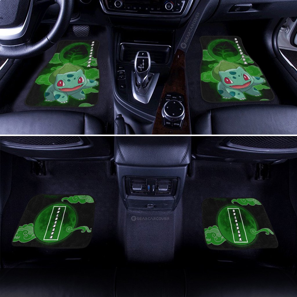 Bulbasaur Car Floor Mats Custom Car Accessories For Fans - Gearcarcover - 3