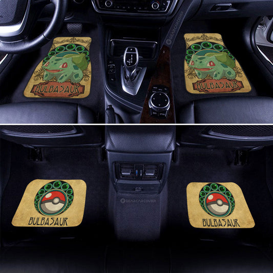 Bulbasaur Car Floor Mats Custom Car Interior Accessories - Gearcarcover - 2