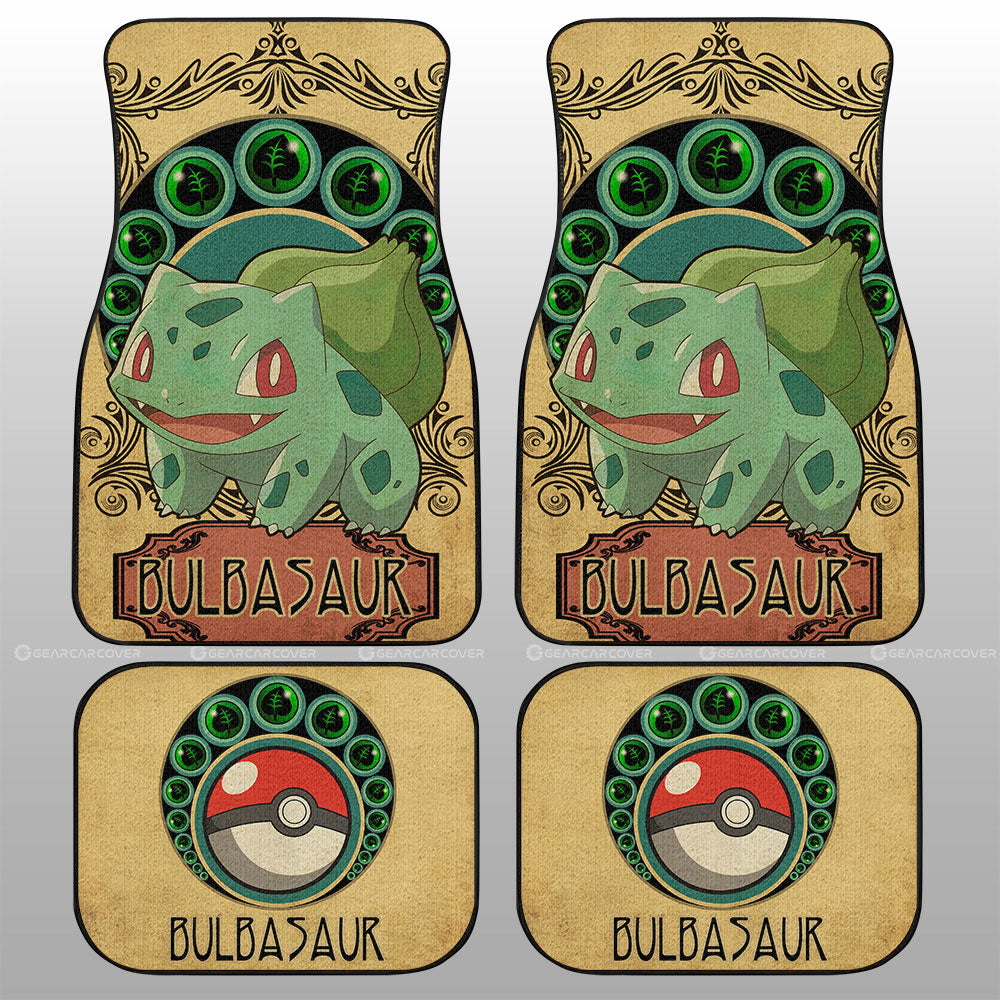 Bulbasaur Car Floor Mats Custom Car Interior Accessories - Gearcarcover - 1