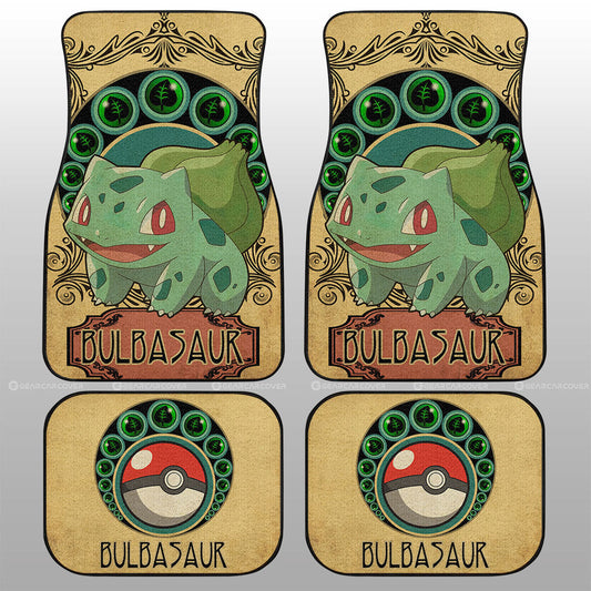 Bulbasaur Car Floor Mats Custom Car Interior Accessories - Gearcarcover - 1