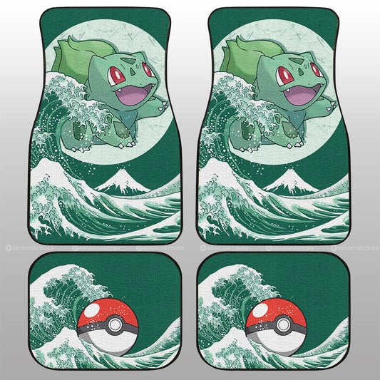 Bulbasaur Car Floor Mats Custom Pokemon Car Accessories - Gearcarcover - 1