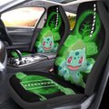 Bulbasaur Car Seat Covers Custom Anime Car Accessories For Anime Fans - Gearcarcover - 2