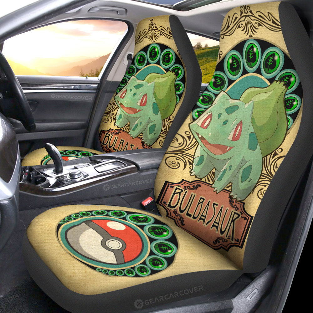 Bulbasaur Car Seat Covers Custom Car Interior Accessories - Gearcarcover - 1