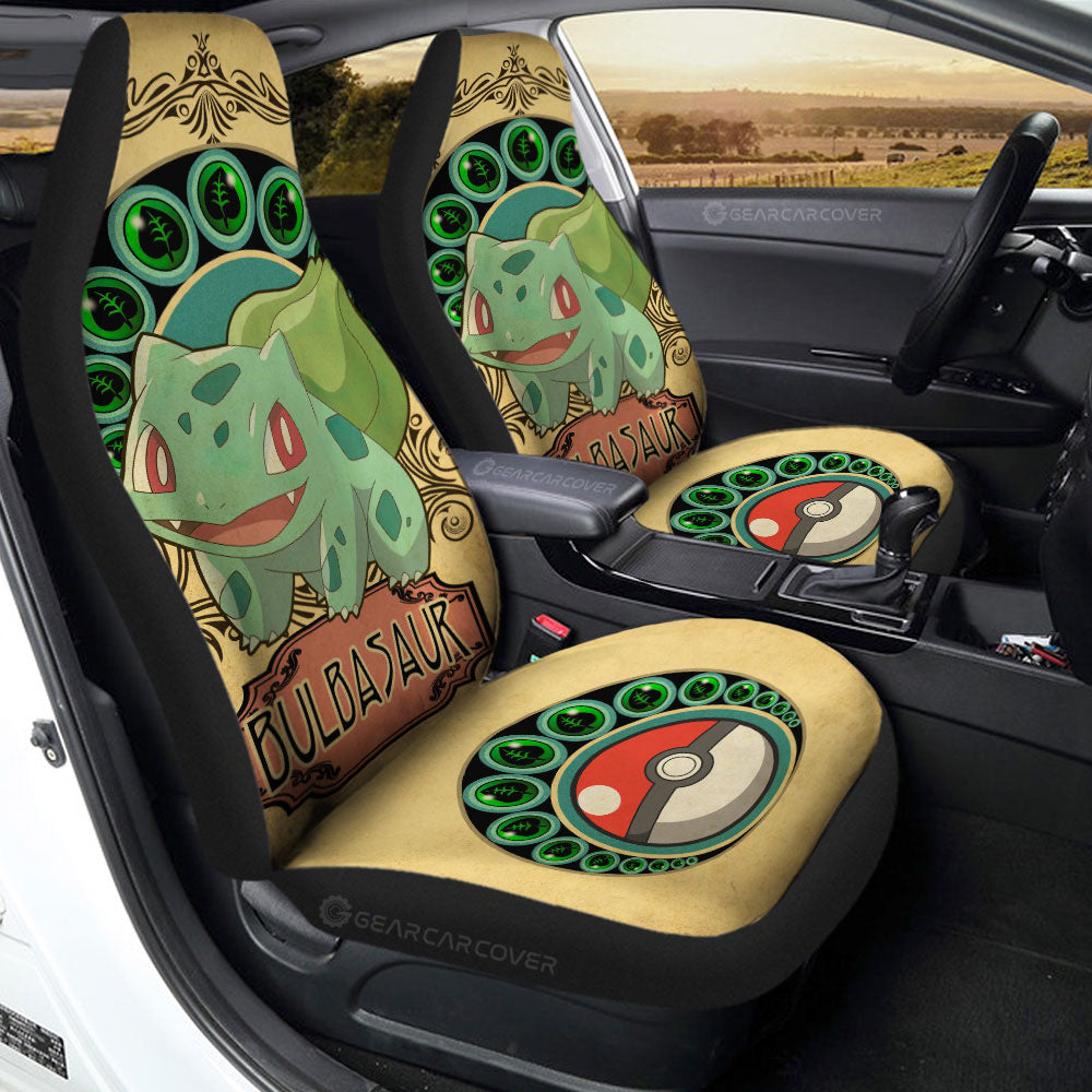 Bulbasaur Car Seat Covers Custom Car Interior Accessories - Gearcarcover - 2