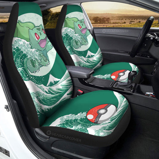 Bulbasaur Car Seat Covers Custom Pokemon Car Accessories - Gearcarcover - 2