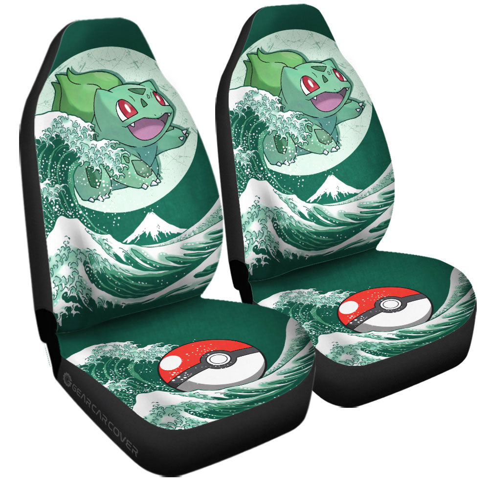 Bulbasaur Car Seat Covers Custom Pokemon Car Accessories - Gearcarcover - 3