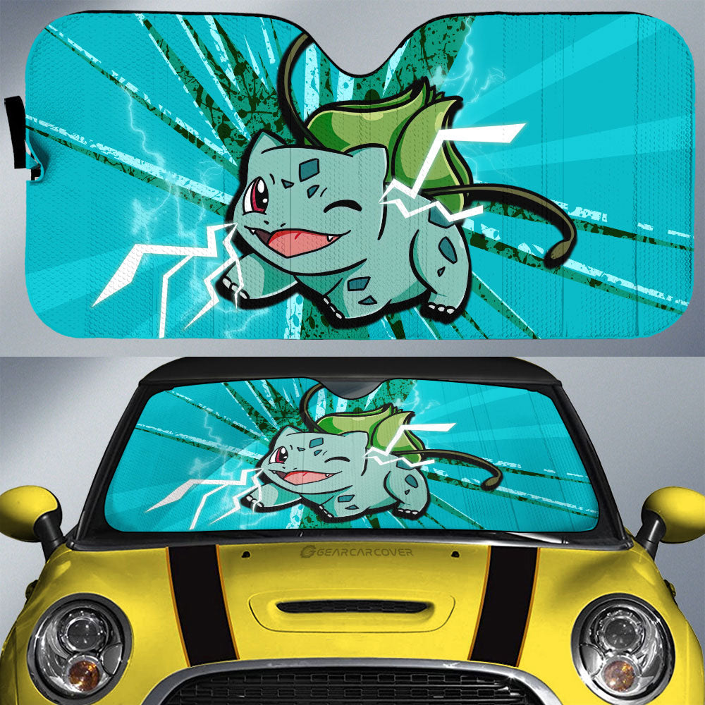 Bulbasaur Car Sunshade Custom Car Interior Accessories - Gearcarcover - 1
