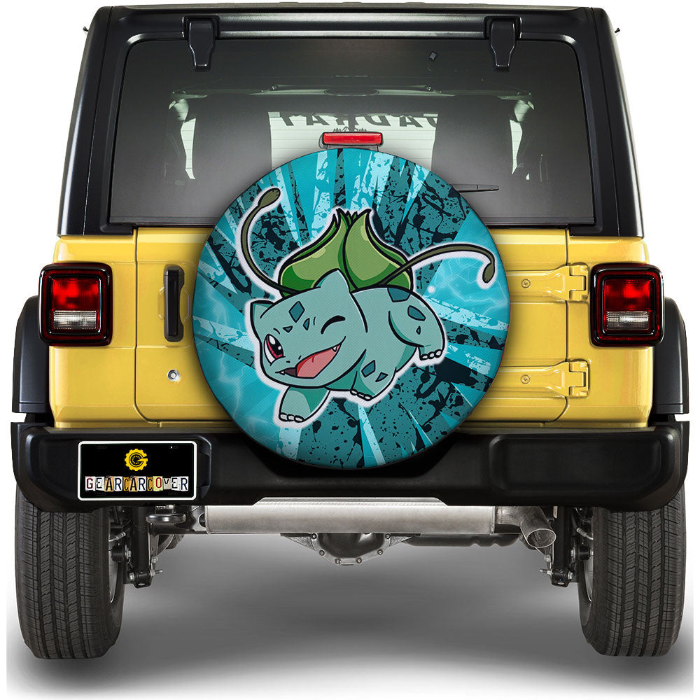 Bulbasaur Spare Tire Cover Custom Anime For Fans - Gearcarcover - 1