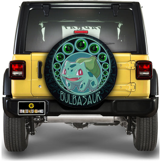 Bulbasaur Spare Tire Cover Custom For Fans - Gearcarcover - 1