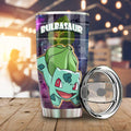Bulbasaur Tumbler Cup Custom Anime Galaxy Manga Style - Gearcarcover - 1