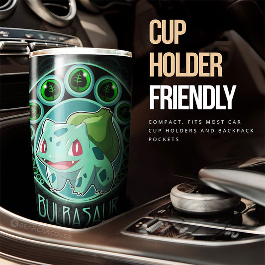 Bulbasaur Tumbler Cup Custom - Gearcarcover - 2