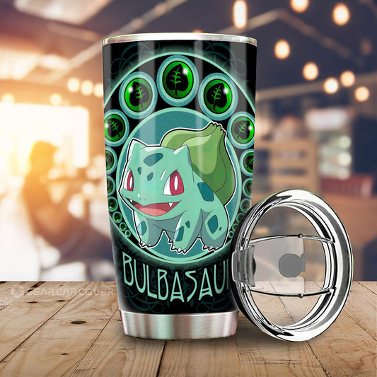 Bulbasaur Tumbler Cup Custom - Gearcarcover - 1