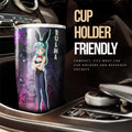 Bulma And Vegeta Tumbler Cup Custom Car Accessories Galaxy Style - Gearcarcover - 3