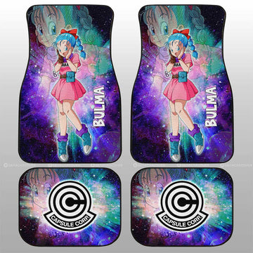 Bulma Car Floor Mats Custom Dragon Ball Anime Car Accessories - Gearcarcover - 1