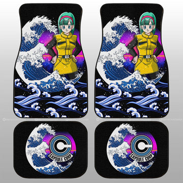 Bulma Car Floor Mats Custom Dragon Ball Car Interior Accessories - Gearcarcover - 1