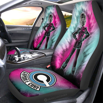 Bulma Car Seat Covers Custom Anime Car Accessories - Gearcarcover - 1