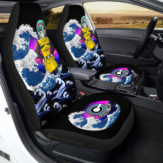 Bulma Car Seat Covers Custom Dragon Ball Car Interior Accessories - Gearcarcover - 2