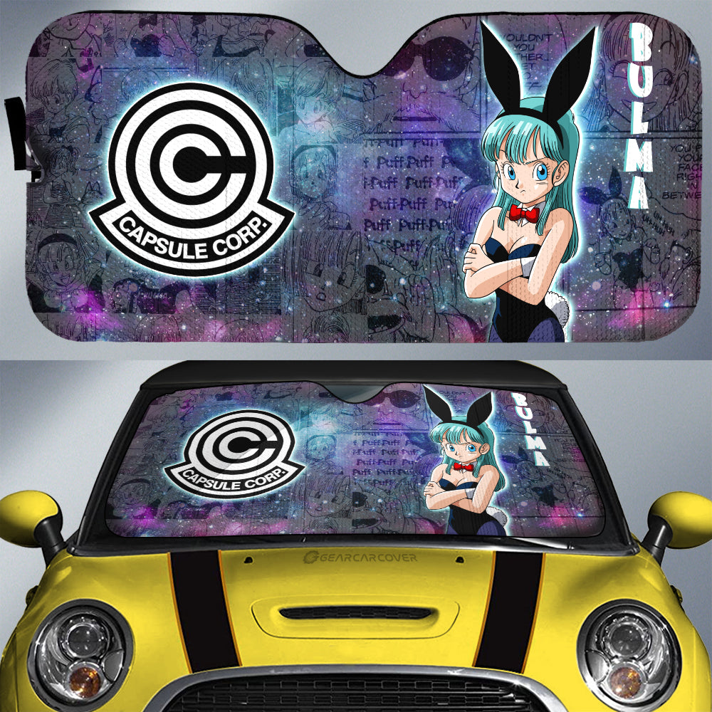 Bulma Car Sunshade Custom Car Accessories Galaxy Style - Gearcarcover - 1